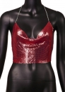 (Red)2023 Styles Women Sexy&Fashion Autumn/Winter TikTok&Instagram Styles Sequins Tops